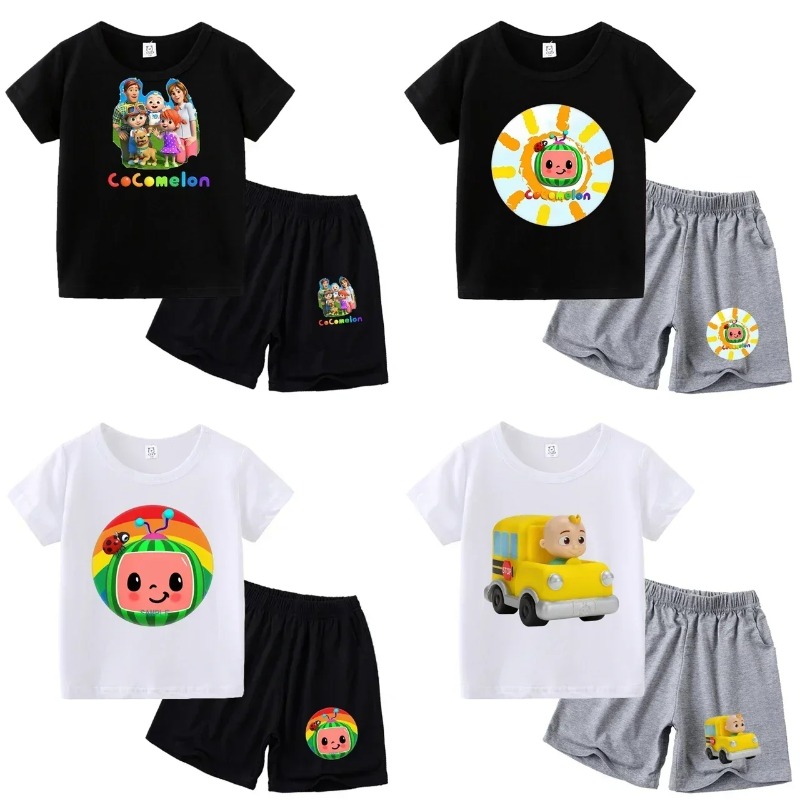 Baby Clothing Boy - Cocomelons Summer Kid Clothes Set Baby