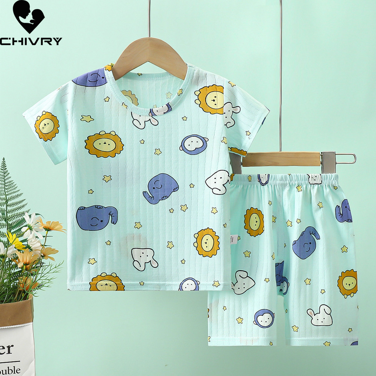 Baby Sleep Suit - Kids Summer Thin Soft Pajamas New