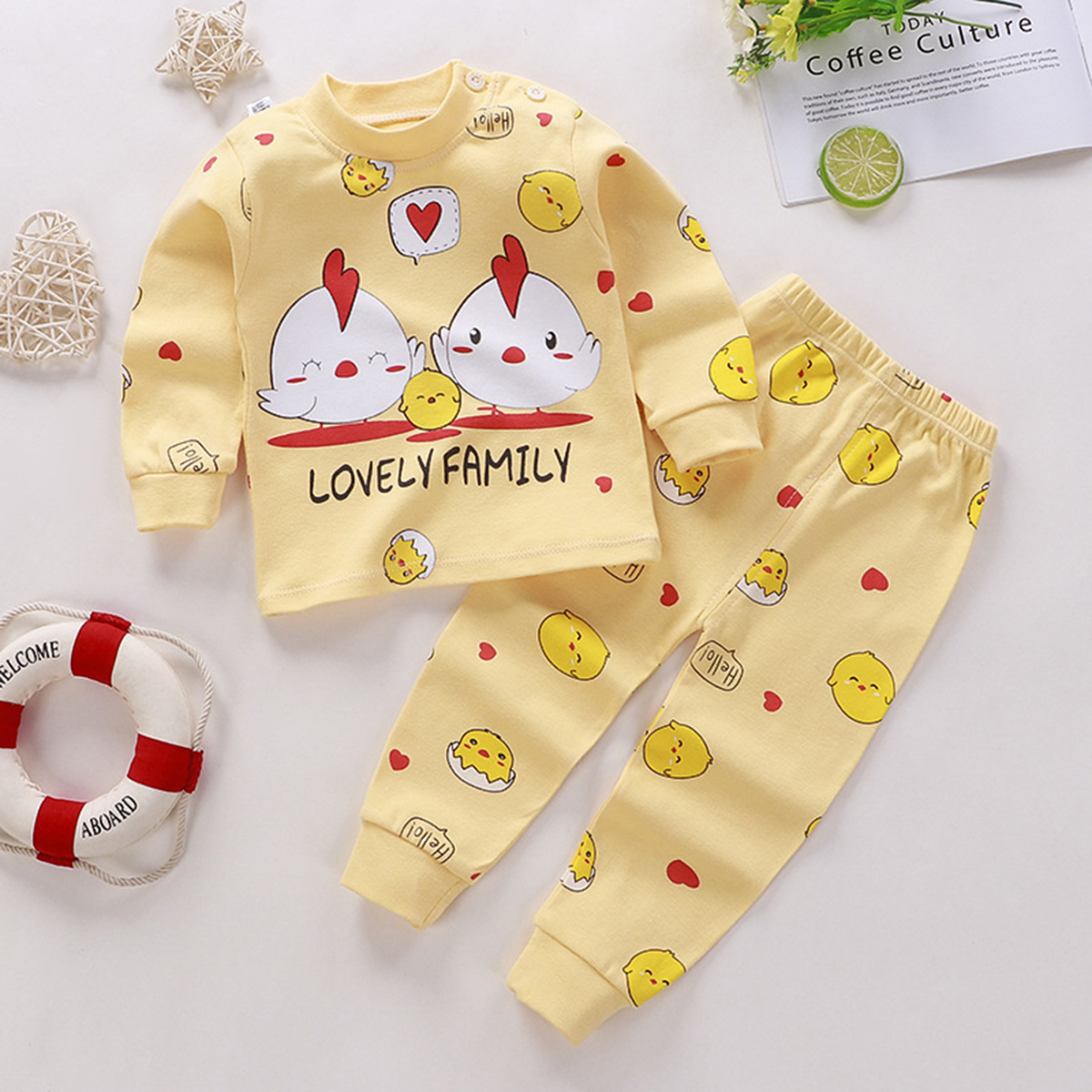 Baby Sleep Suit - Spring Autumn Children's Clothing Sets Boys