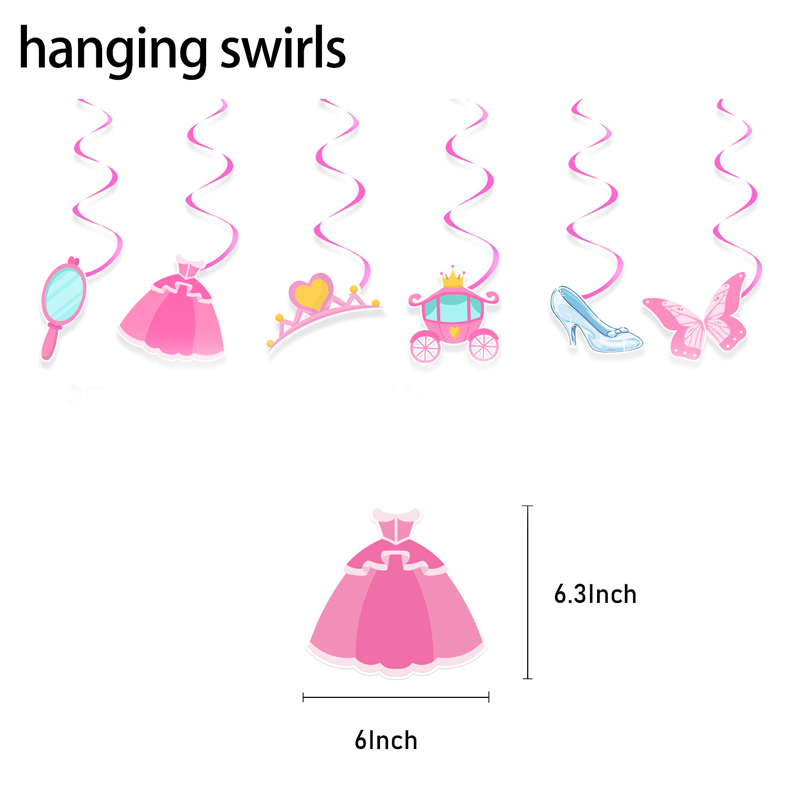 Baby Clothing Ideas - princess hanging swirls pink decoration Girl