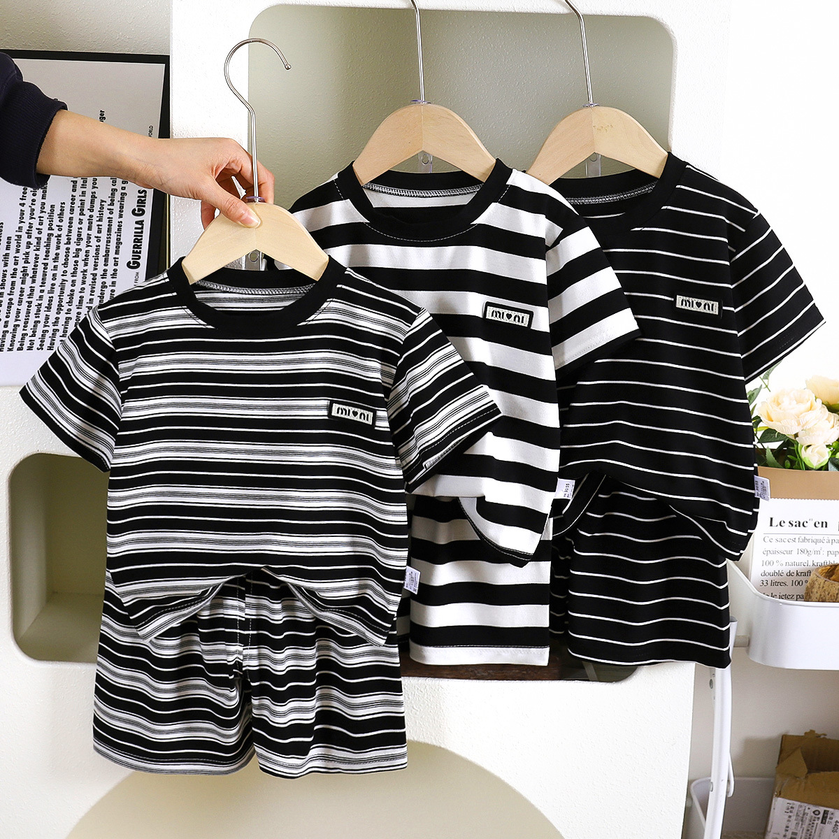 Baby Clothing Bundles - New Summer Children's Top and Bottom