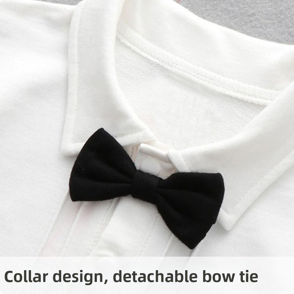 2Pcs/Set Black Tuxedo Gentlema - Baby Clothing Bundles review and price