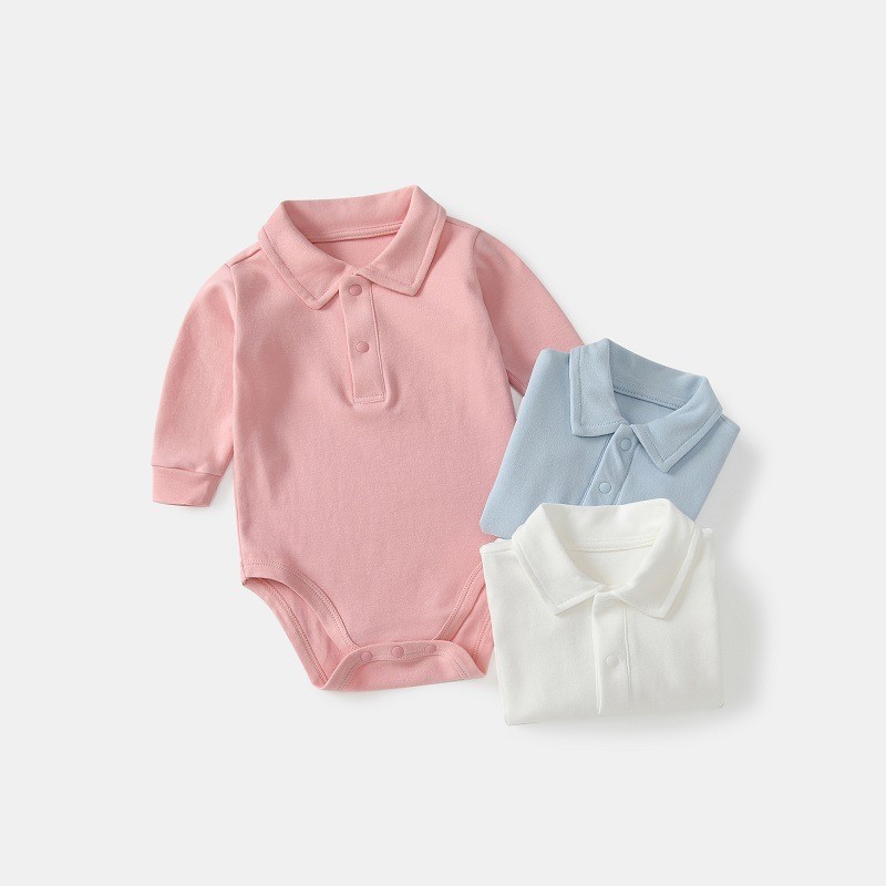 Baby Polo Collar Bodysuit 100% - Baby Sleep Suit review and price