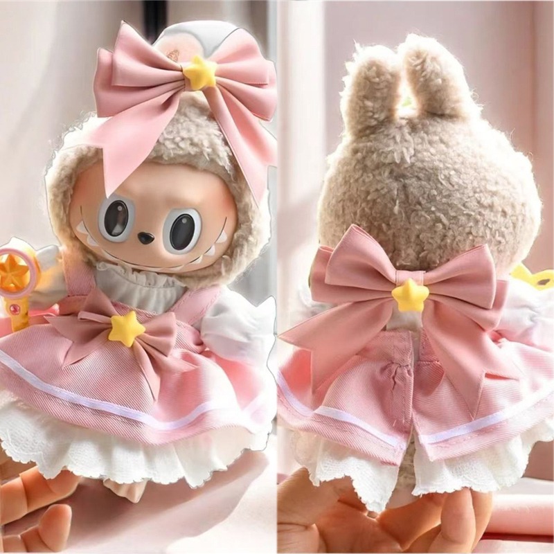 15 17cm For Labubu Doll Kawaii - Baby Clothing Japan review and price