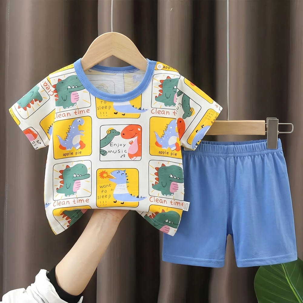 2PCS 2026 Summer Baby Boys Cot - Baby Clothing Bundles review and price