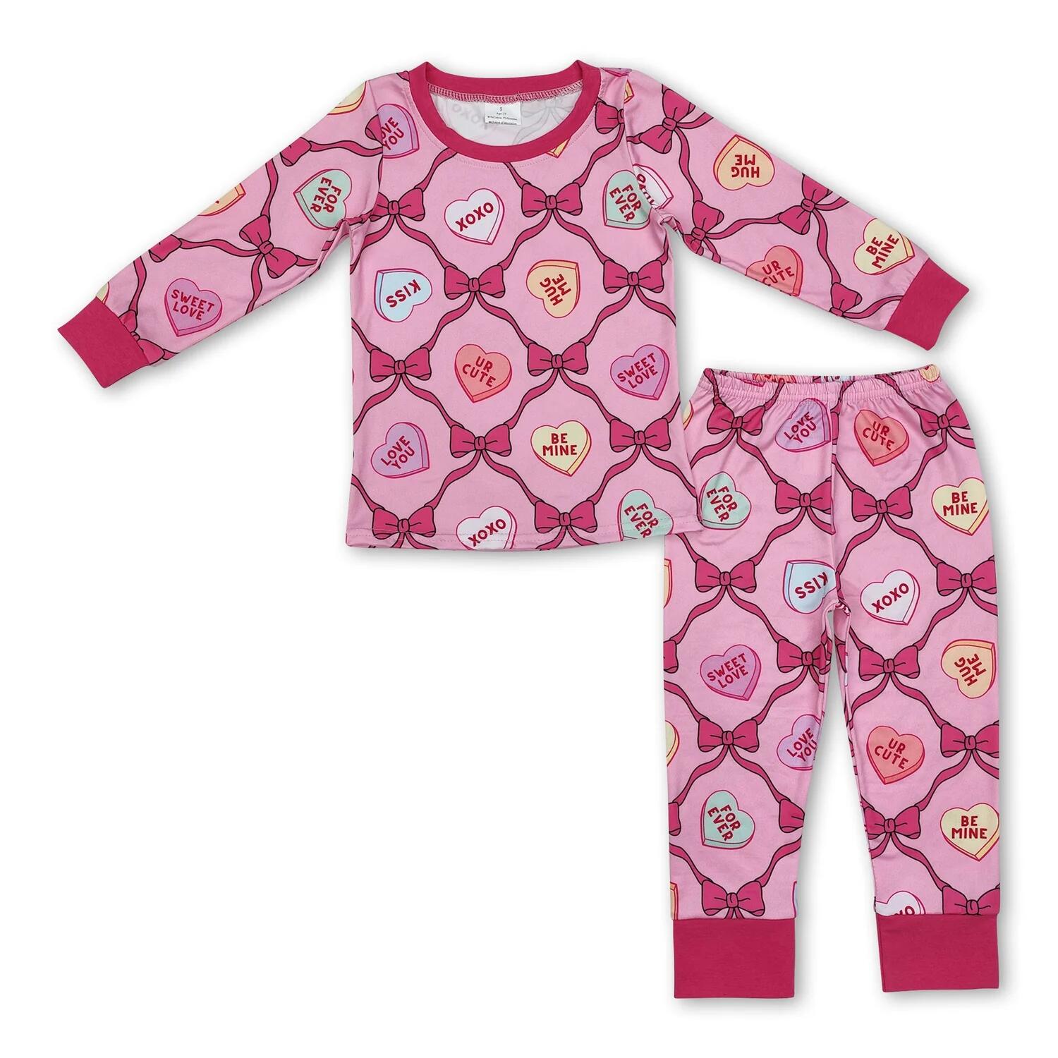 Baby Girls Valentine's Day Paj - Xoxo Baby Clothing review and price