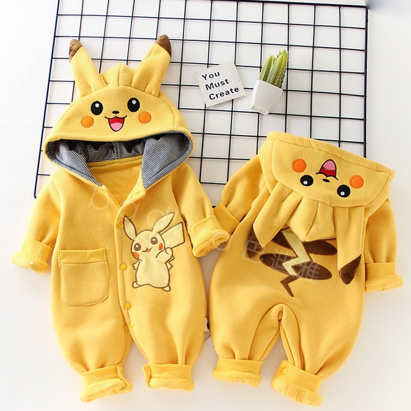 New Cute Cartoon Pokemon Pikac - Baby Sleep Suit review and price