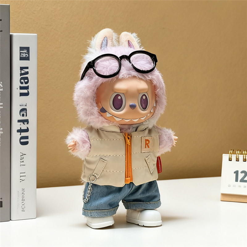 For 15 17cm Labubu Doll Solid  - Baby Clothing Items review and price