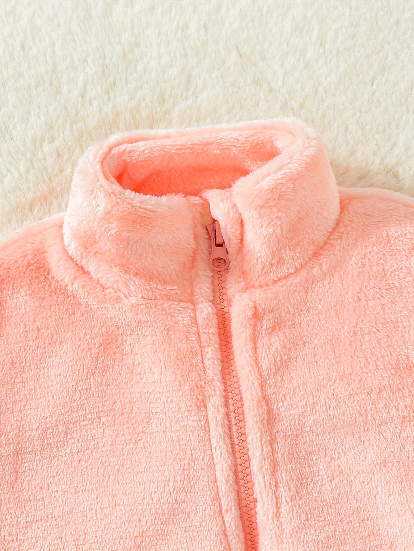 Unisex Plush Zipper Jacket for - Baby Clothing Neutral review and price
