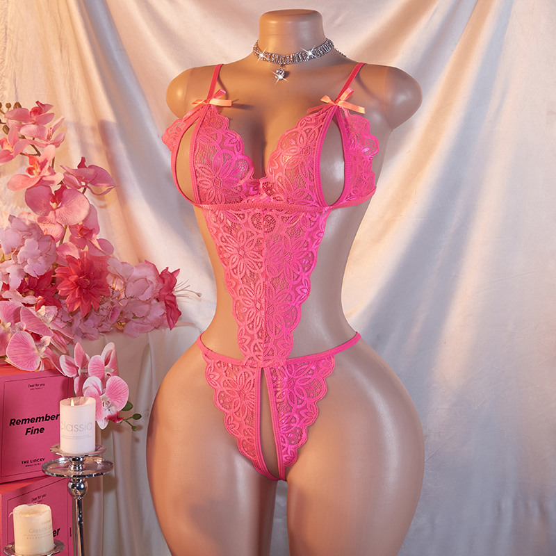One-piece Hollow Rose Lace Tra - Baby Clothing Bundles review and price