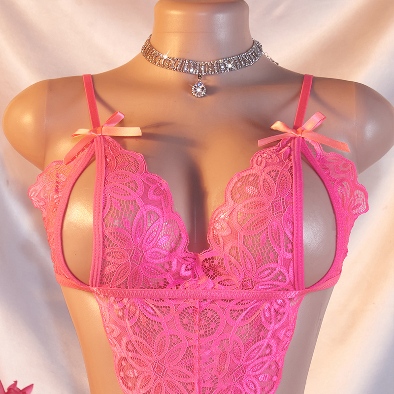 One-piece Hollow Rose Lace Tra - Baby Clothing Bundles review and price